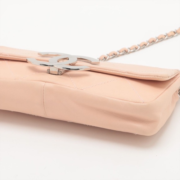 Chanel Vintage Y2K Large Quilting CC Hardware Flap Chain w Card and COA - Picture 3 of 10